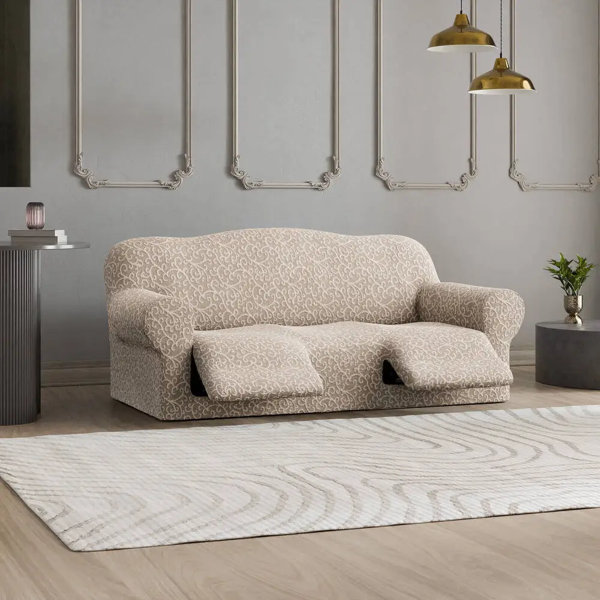 PAULATO by GA.I.CO. Stretch Recliner 3seater Sofa Slipcover Premium